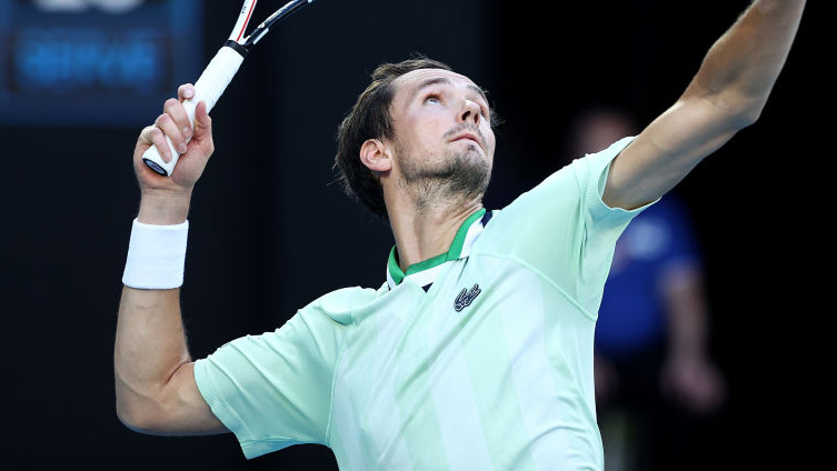 Daniil Medvedev kept his nerve against Nick Kyrgios