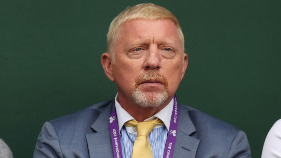 Boris Becker im vergangenen Jahr in Wimbledon