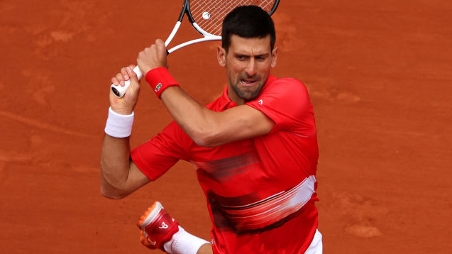 Novak Djokovic hat gegen Aljaz Bedene keine Probleme gehabt