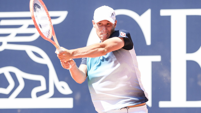 Filip Misolic steht in Kitzbühel im Achtelfinale Filip Misolic steht in Kitzbühel im Achtelfinale