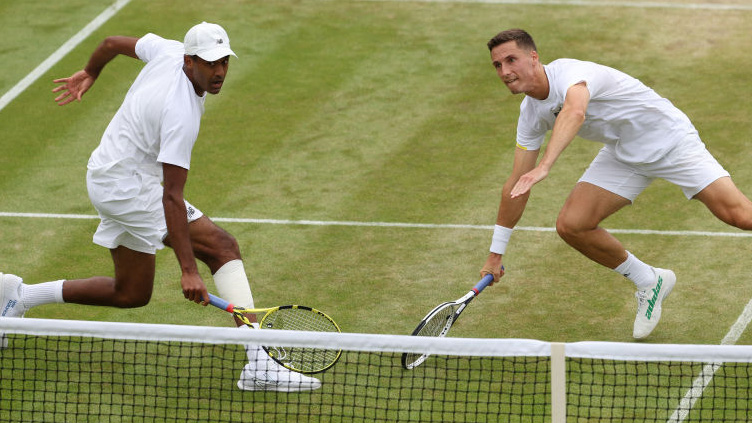 Rajeev Ram und Joe Salisbury stehen in Wimbledon im Halbfinale Rajeev Ram und Joe Salisbury stehen in Wimbledon im Halbfinale