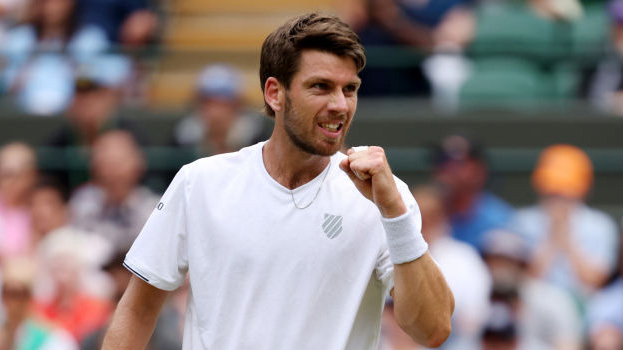 Cameron Norrie steht in Wimbledon 2022 im Viertelfinale Cameron Norrie is in the quarterfinals at Wimbledon 2022