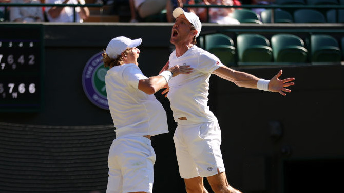 Max Purcell und Matthew Ebden nach ihrem Wahnsinns-Comeback im Halbfinale Max Purcell und Matthew Ebden nach ihrem Wahnsinns-Comeback im Halbfinale