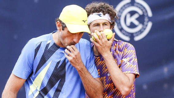 In Kitzbühel hat es für Philipp Oswald und Robin Haase noch nicht geklappt