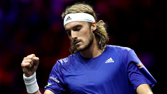 Stefanos Tsitsipas is in the semifinals in Astana