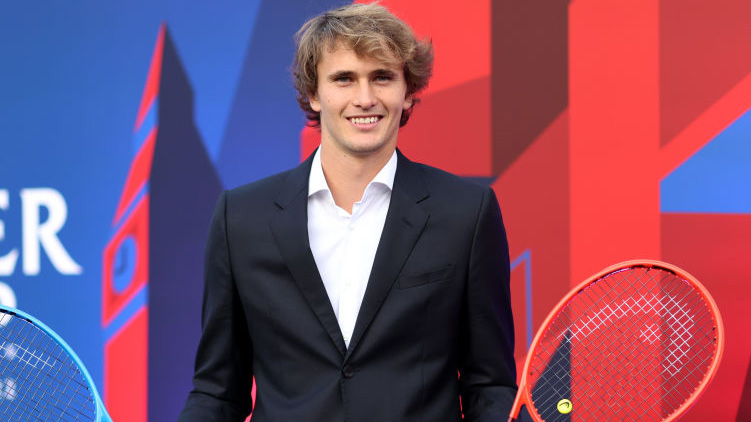 Alexander Zverev beim Laver Cup in London