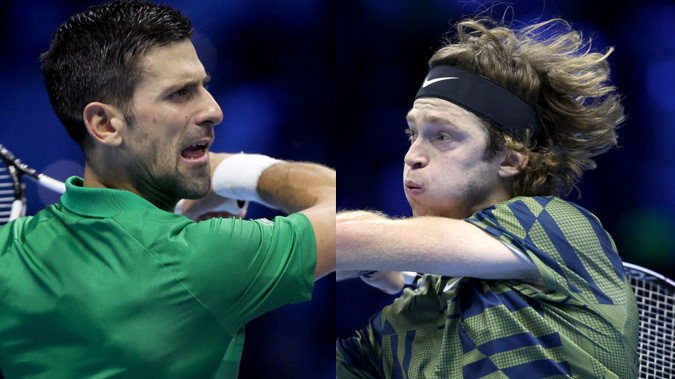 Novak Djokovic und Andrey Rublev treffen erst zum dritten Mal aufeinander Novak Djokovic und Andrey Rublev treffen erst zum dritten Mal aufeinander