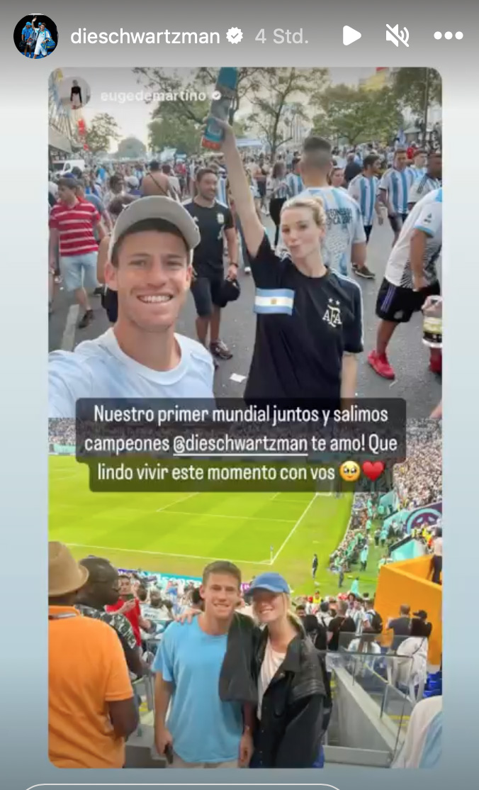 Egal, ob in Buenos Aires oder Doha: Diego Schwartzman zeigt Flagge Egal, ob in Buenos Aires oder Doha: Diego Schwartzman zeigt Flagge