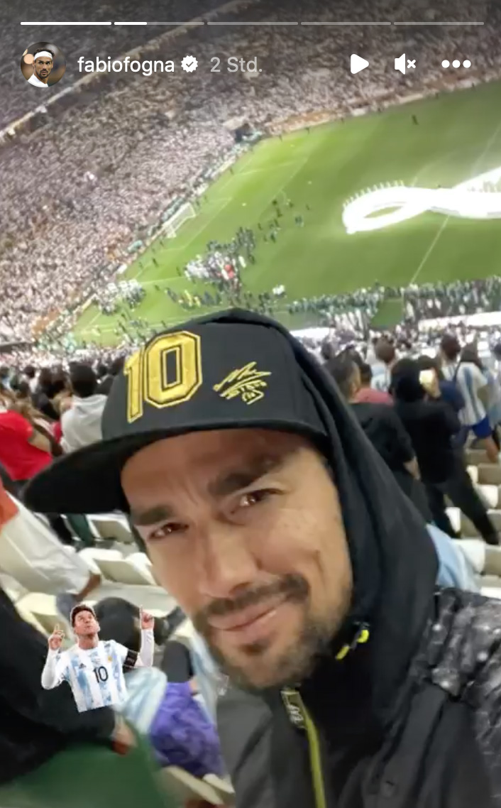 Fabio Fognini war beim WM Finale live vor Ort Fabio Fognini war beim WM Finale live vor Ort