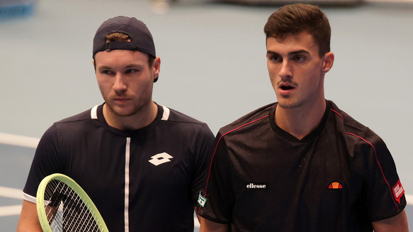 Lucas Miedler and Alexander Erler are in the second round in Melbourne
