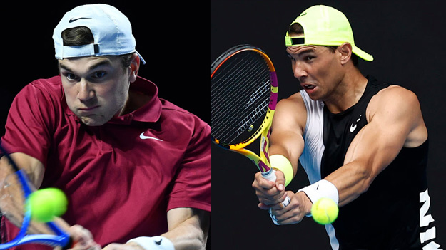 Rafael Nadal hat mit Jack Draper eine unangenehme Aufgabe gezogen Rafael Nadal hat mit Jack Draper eine unangenehme Aufgabe gezogen