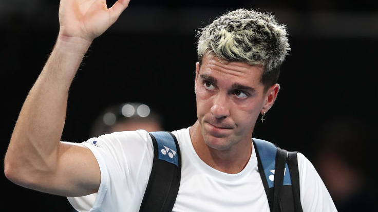 Thanasi Kokkinakis had to say goodbye in Adelaide after the semifinals