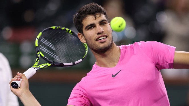 Carlos Alcaraz has not yet had to push his limits in Indian Wells