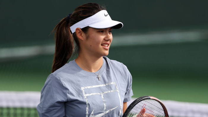 Emma Raducanu hat sich zuletzt nur auf´s Tennis konzentriert Emma Raducanu hat sich zuletzt nur auf´s Tennis konzentriert