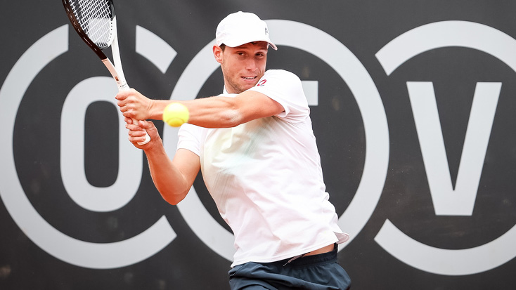 Filip Misolic starts qualifying in Paris