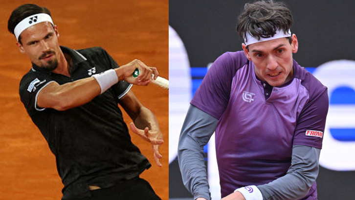 Daniel Altmaier trifft erstmals auf Marc-Andrea Huesler