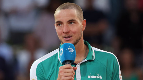 Jan-Lennard Struff vor ein paar Wochen in Madrid Jan-Lennard Struff vor ein paar Wochen in Madrid