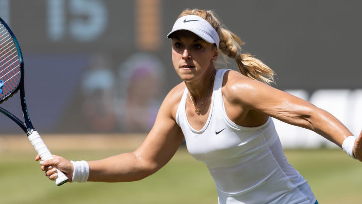 Sabine Lisicki hat sich gegen Carolina Garcia gut geschlagen Sabine Lisicki did well against Carolina Garcia