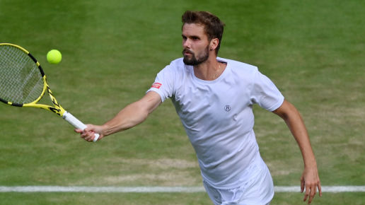 Oscar Otte hat sich mit Benoit Paire nicht lange aufgehalten