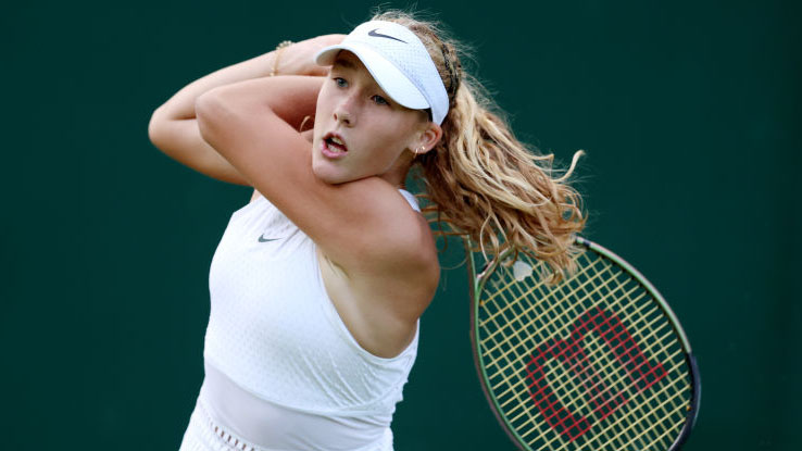 Mirra Andreeva steht in Wimbledon in Runde drei Mirra Andreeva steht in Wimbledon in Runde drei
