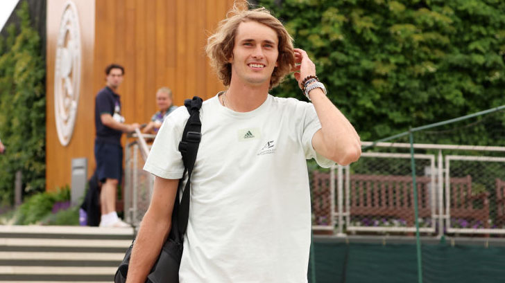 Alexander Zverev kann optimistisch in das Wimbledon-Turnier 2023 gehen Alexander Zverev kann optimistisch in das Wimbledon-Turnier 2023 gehen