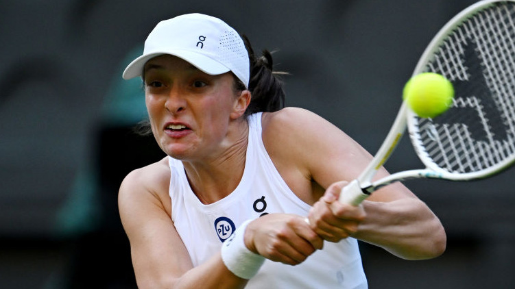 Iga Swiatek darf sich über einen Heimsieg freuen Iga Swiatek darf sich über einen Heimsieg freuen