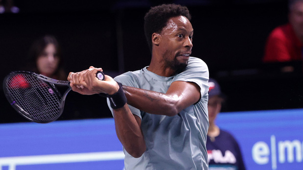 Gael Monfils am Mittwoch in Wien Gael Monfils am Mittwoch in Wien