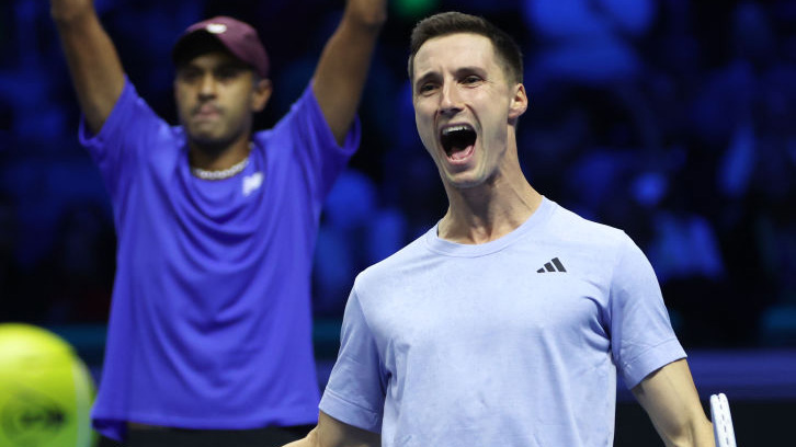 Rajeev Ram und Joe Salisbury durften in Turin schon wieder jubeln Rajeev Ram und Joe Salisbury durften in Turin schon wieder jubeln