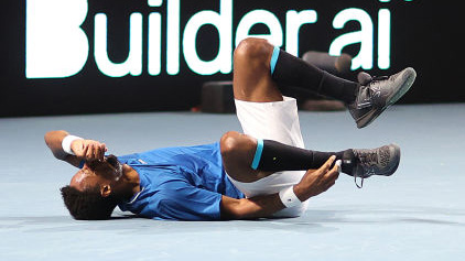 Gael Monfils ist wieder gut zu Fuß Gael Monfils ist wieder gut zu Fuß