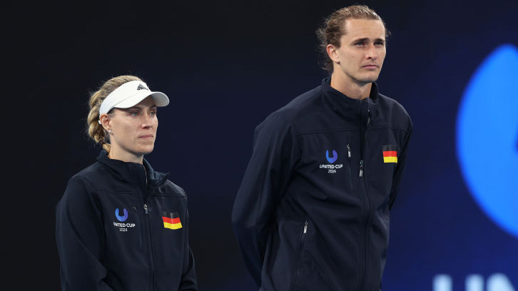 Angelique Kerber und Alexander Zverev sind in Sydney auf fremde Hilfe angewiesen Angelique Kerber und Alexander Zverev sind in Sydney auf fremde Hilfe angewiesen