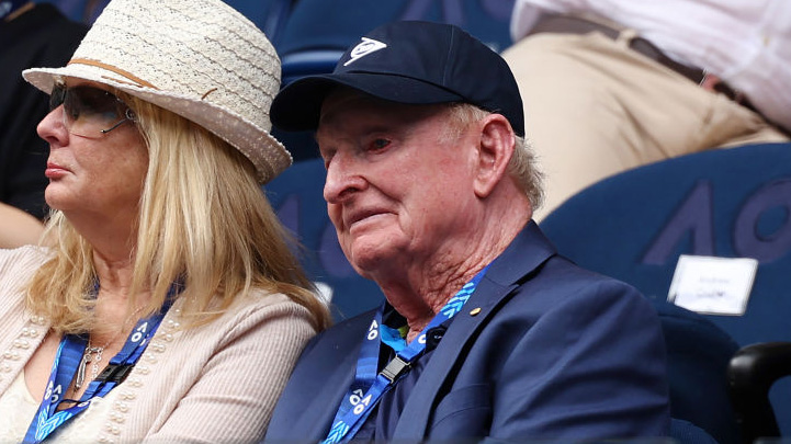 Rod Laver gibt sich auch in diesem Jahr die Australian Open live Rod Laver gibt sich auch in diesem Jahr die Australian Open live