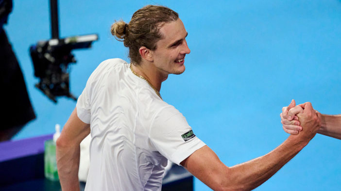 Alexander Zverev trifft am Donnerstag wohl auf Stefanos Tsitsipas