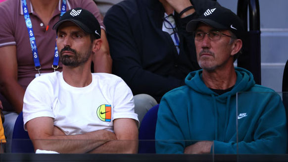 Ein Gewinnerteam: Simone Vagnozzi und Darren Cahill Ein Gewinnerteam: Simone Vagnozzi und Darren Cahill