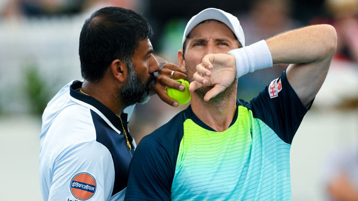 Rohan Bopanna und Matthew Ebden - die beiden aktuell besten Doppelspieler der Tenniswelt 