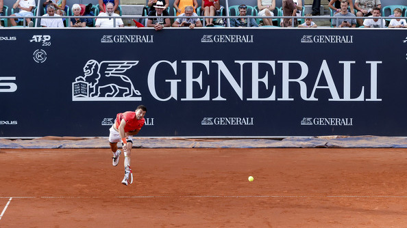 Der Center Court in Kitzbühel wartet auf die Finalisten im Generali Race 2024