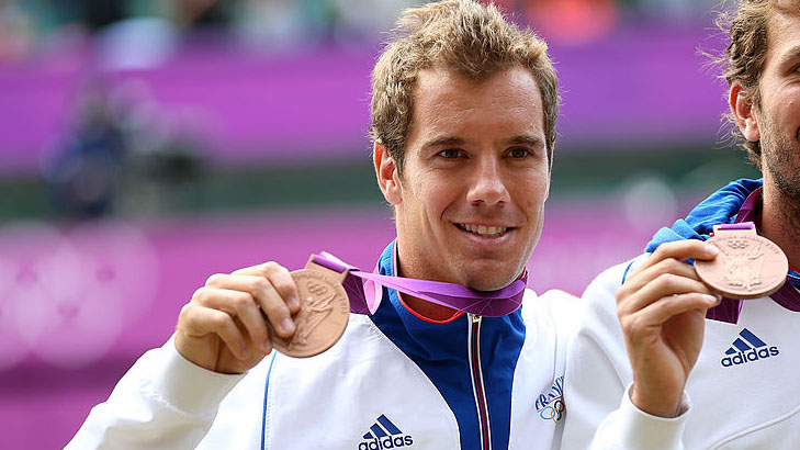 Eine Olympia-Medaille hat Richard Gasquet schon Eine Olympia-Medaille hat Richard Gasquet schon