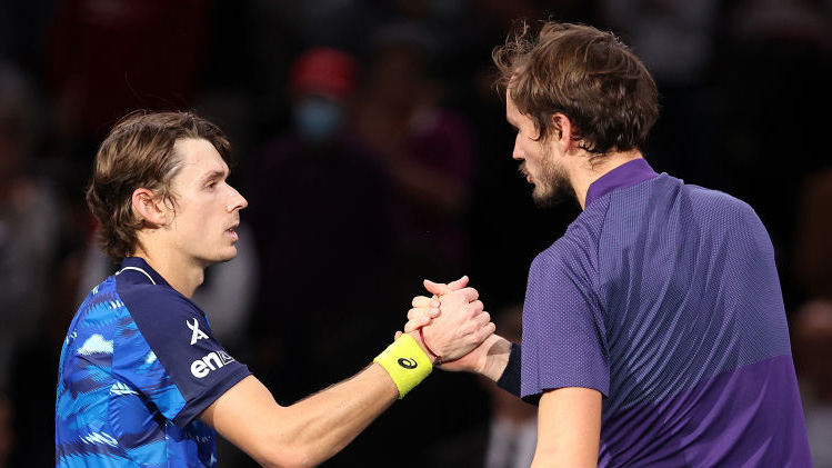 Für Alex de Minaur und Daniil Medvedev geht es heute schon um alles Für Alex de Minaur und Daniil Medvedev geht es heute schon um alles
