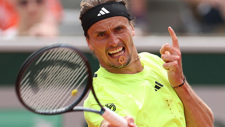 Alexander Zverev musste am Montag nur zwölf Spiele absolvieren Alexander Zverev musste am Montag nur zwölf Spiele absolvieren