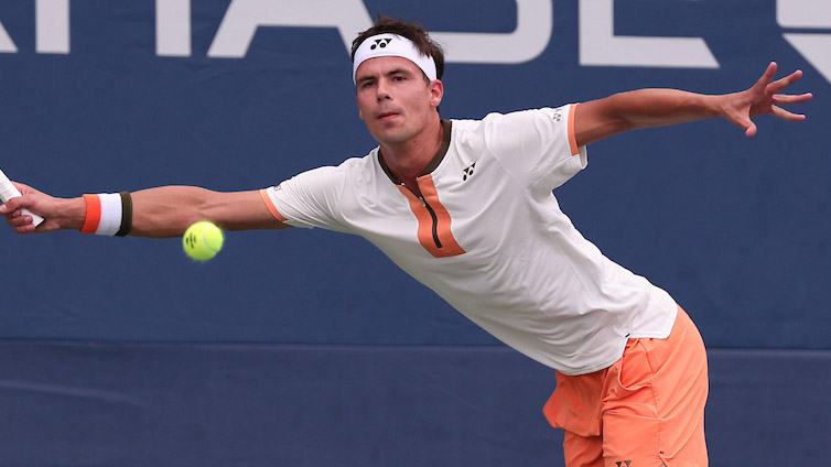 Daniel Altmaier hat gegen Hamad Medjedovic ein Epos gewonen Daniel Altmaier hat gegen Hamad Medjedovic ein Epos gewonen