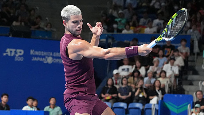 Carlos Alcaraz in Tokio Carlos Alcaraz in Tokio