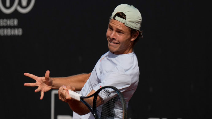 Joel Schwärzler steht in Bad Waltersdorf im Achtelfinale Joel Schwärzler steht in Bad Waltersdorf im Achtelfinale