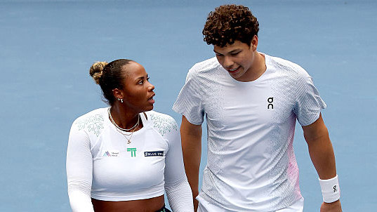 Taylor Townsend hat das Mixed wie auch das reguläre Doppel bestritten