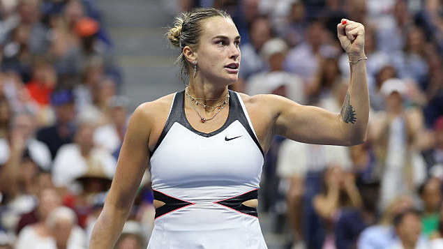 Aryna Sabalenka hat ihren Titel in Flushing Meadwos verteidigt Aryna Sabalenka hat ihren Titel in Flushing Meadwos verteidigt