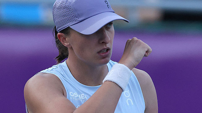 Iga Świątek hat in Seoul zugeschlagen