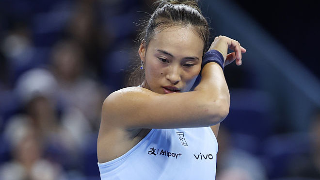 Qinwen Zheng konnte ihr zweites Match in Peking nicht beenden