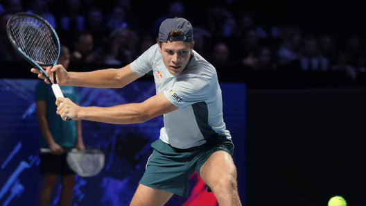 Joel Schwärzler hat mit Partner Neil Oberleitner in Runde eins der Erste Bank Open 2025 verloren Joel Schwärzler hat mit Partner Neil Oberleitner in Runde eins der Erste Bank Open 2025 verloren