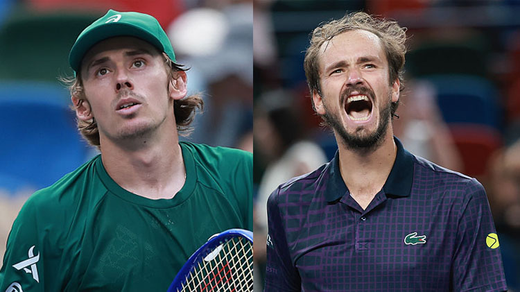 Alex de Minaur und Daniil Medvedev machen heute das Dutzend voll