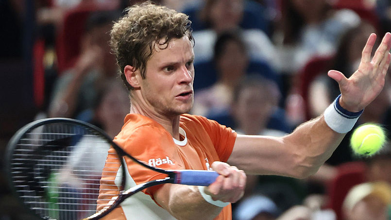 Yannick Hanfmann steht in Athen im Viertelfinale