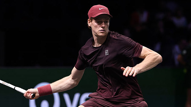 Jannik Sinner am Sonntag in Paris