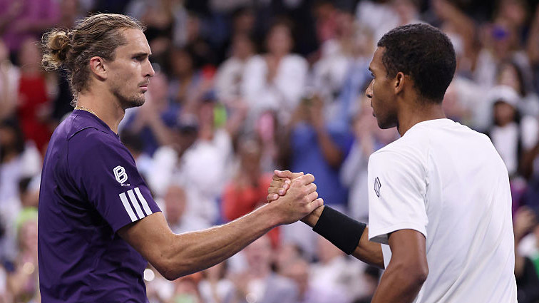 Alexander Zverev und Félix Auger-Aliassime zuletzt bei den US Open 2025 Alexander Zverev und Félix Auger-Aliassime zuletzt bei den US Open 2025